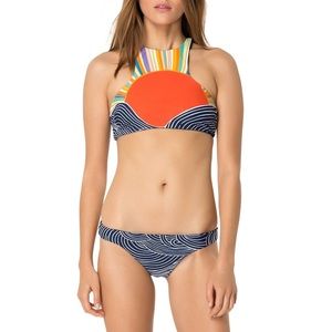 Mara Hoffman Misun Reversible Racerback Bikini Top